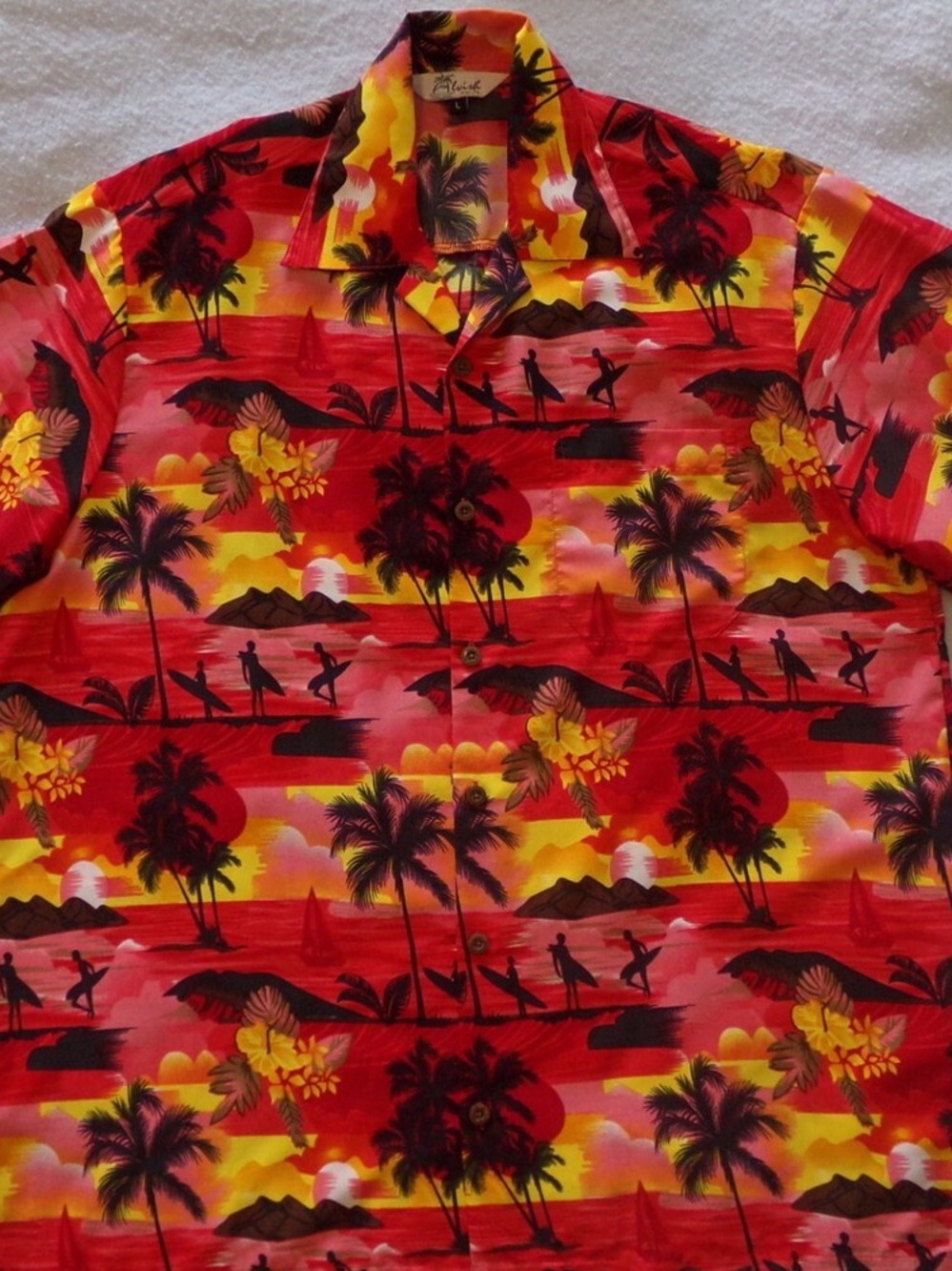 Men's Alvish Tropical Hawaiian Shirt - Casual Beach Button-Up